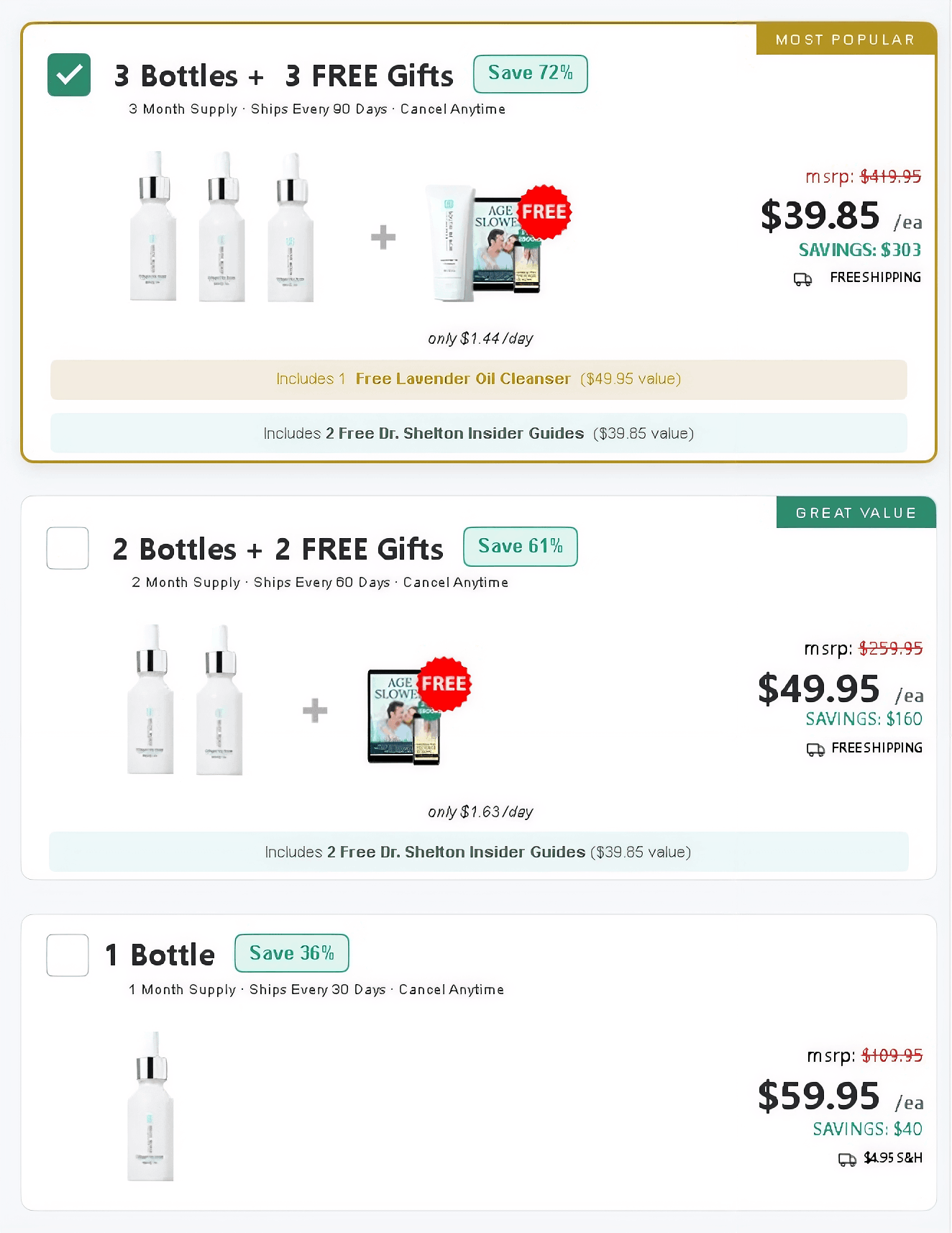 SouthBeachCollagenFillerSerum Pricing